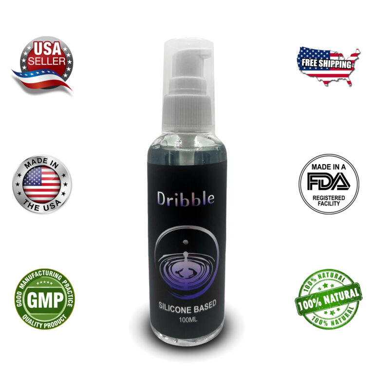 Dribble Silicone Based Lube, Ultra Long-Lasting Personal Luxury Lubricant